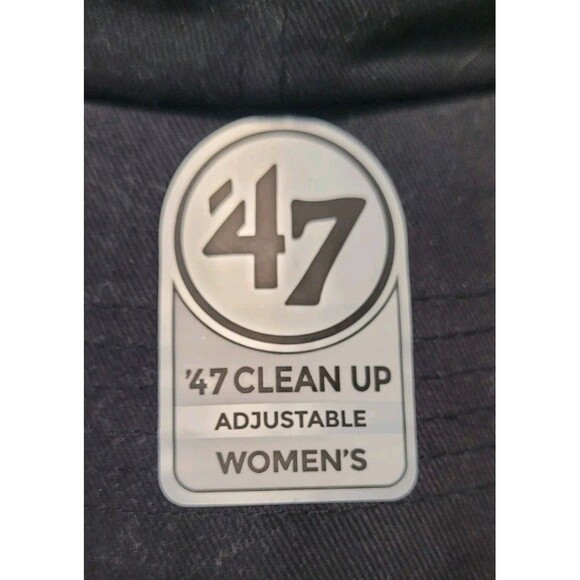 WOMEN'S '47 BRAND CLEAN UP NFL NEW ENGLAND PATRIOTS CLEAN UP STRAPBACK SIZED HAT - Picture 3 of 7